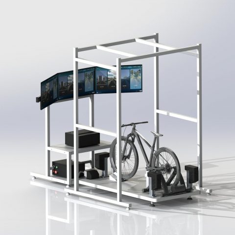 自行車(chē)騎行模擬器-YSL-3DOF-ZXC-1KN
